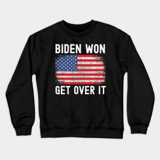 Biden Won Democrats Election Win 2020 Crewneck Sweatshirt